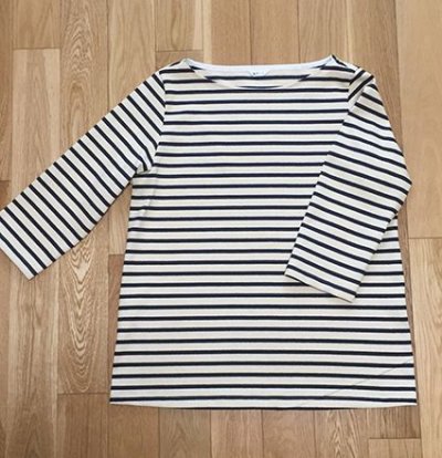 画像2: <サンプルsale商品cottonボーダーボートネックPO