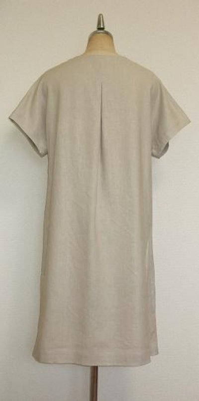 画像1: リネンシンプルワンピースお得なサンプルsale35%off